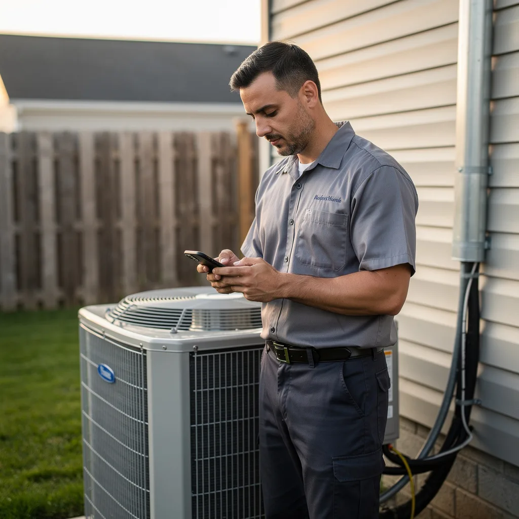 HVAC work in progress